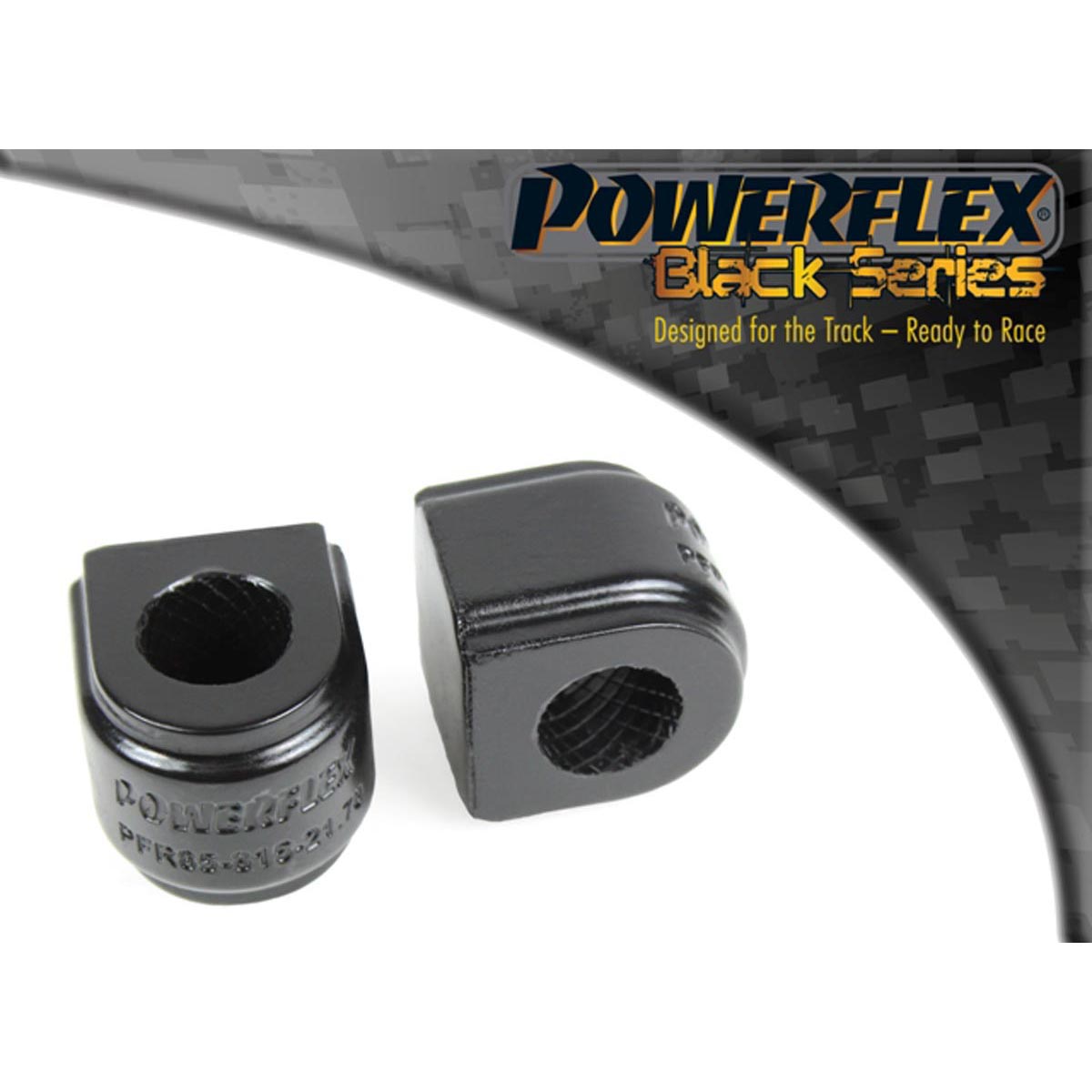 Powerflex Rear Anti Roll Bar Bush 21.7mm PFR85-815-21.7BLK For Audi A3 MK3 8V up to 125PS (2013 - 2020) Rear Beam