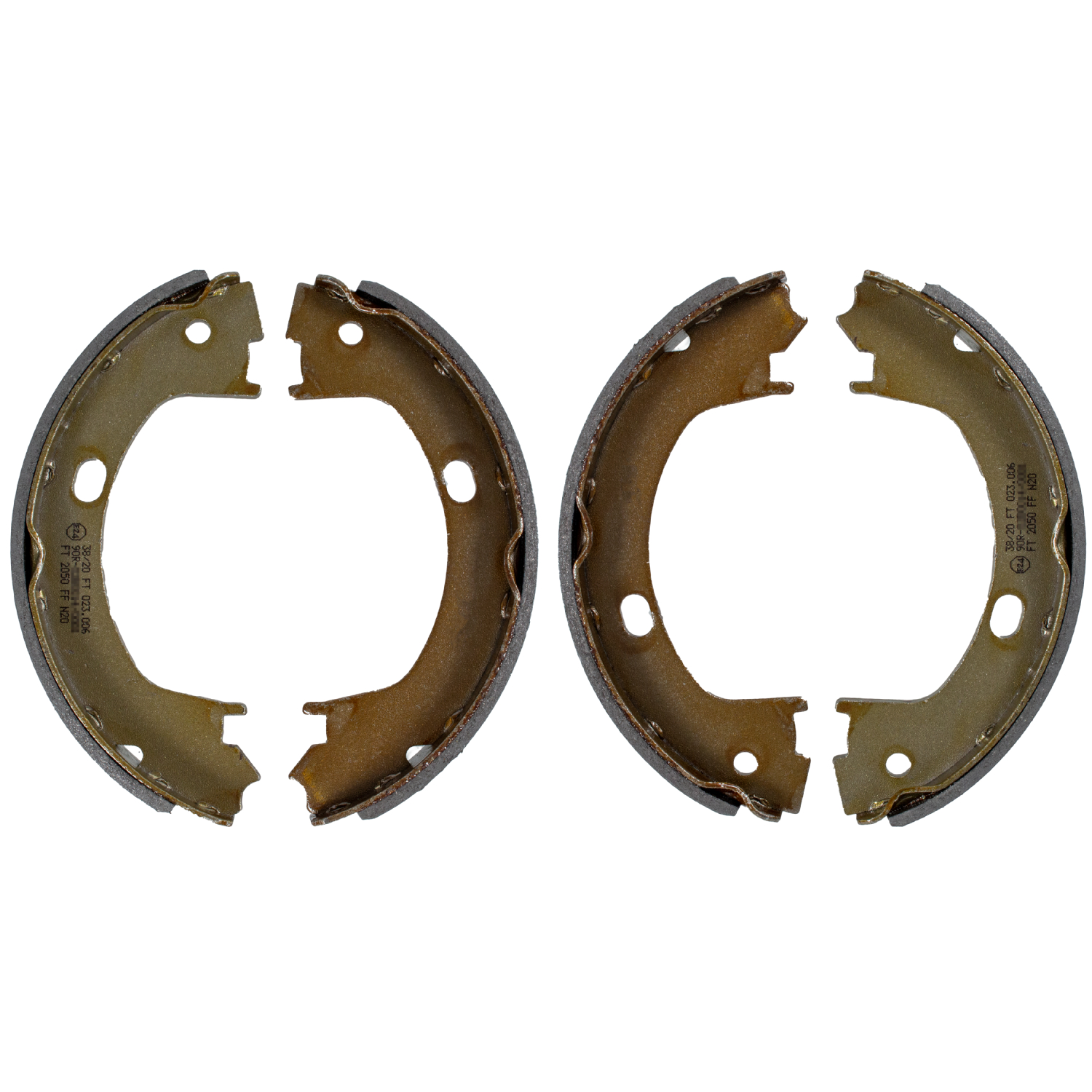 Chrysler Brake Shoe Set - Blue Print - ADA104109