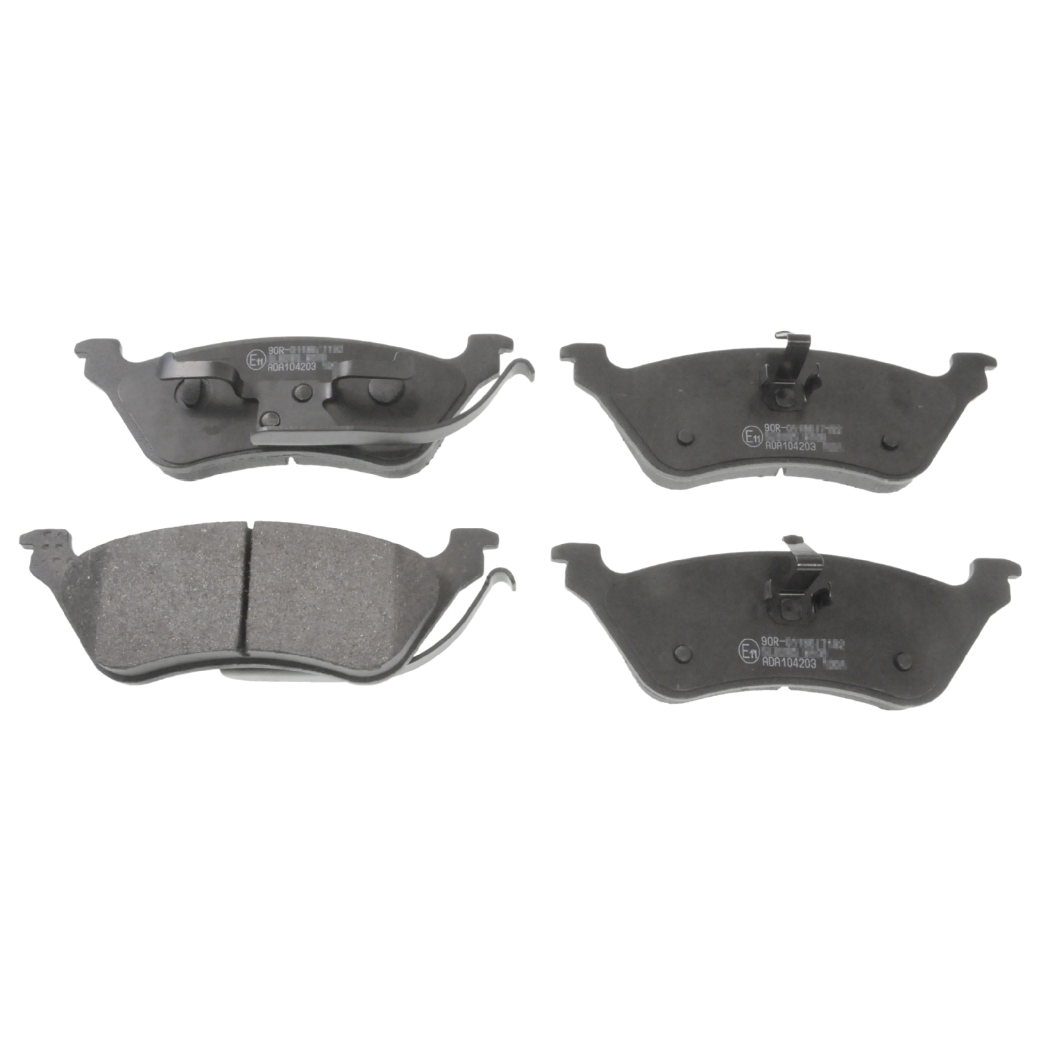 Chrysler Brake Pad Set - Blue Print - ADA104203