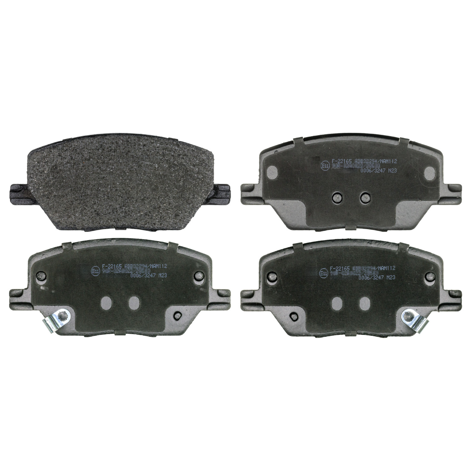 Jeep Brake Pad Set - Blue Print - ADA104278