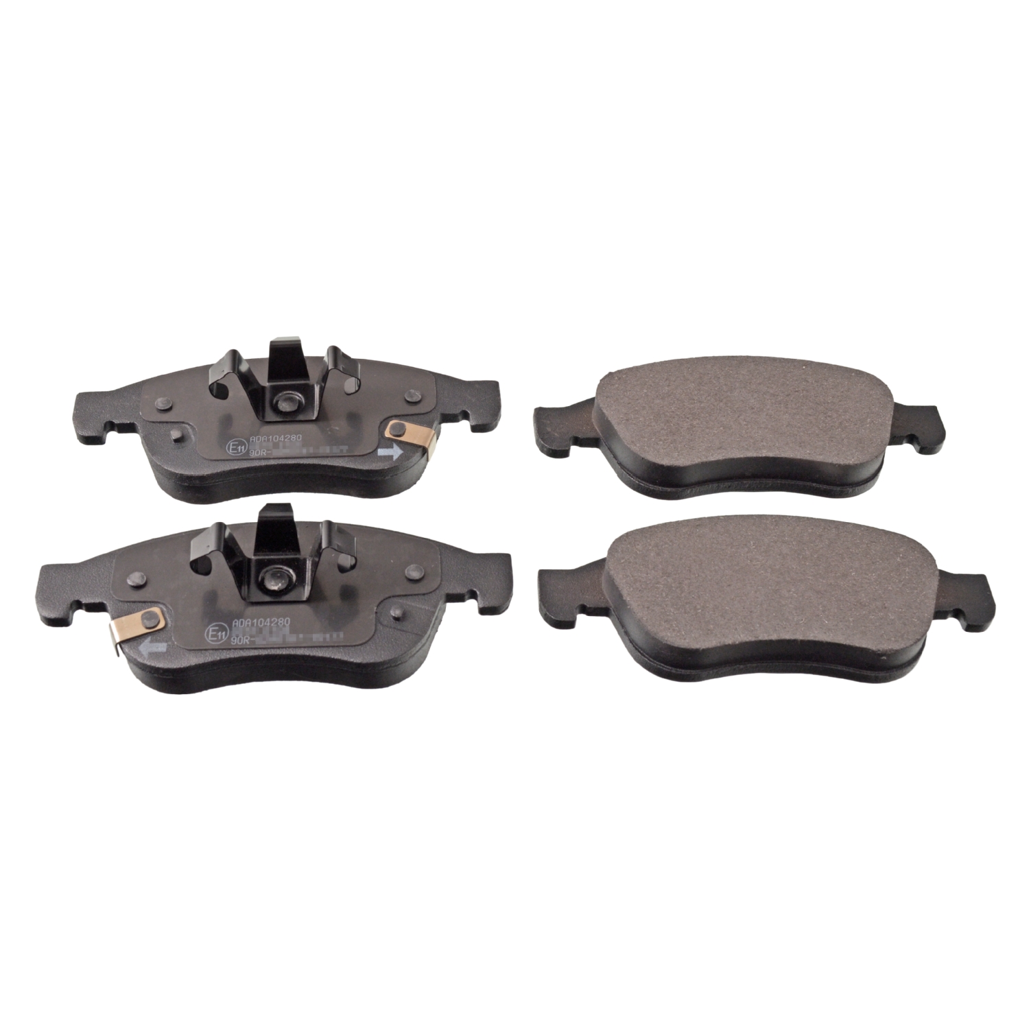 Jeep Brake Pad Set - Blue Print - ADA104280