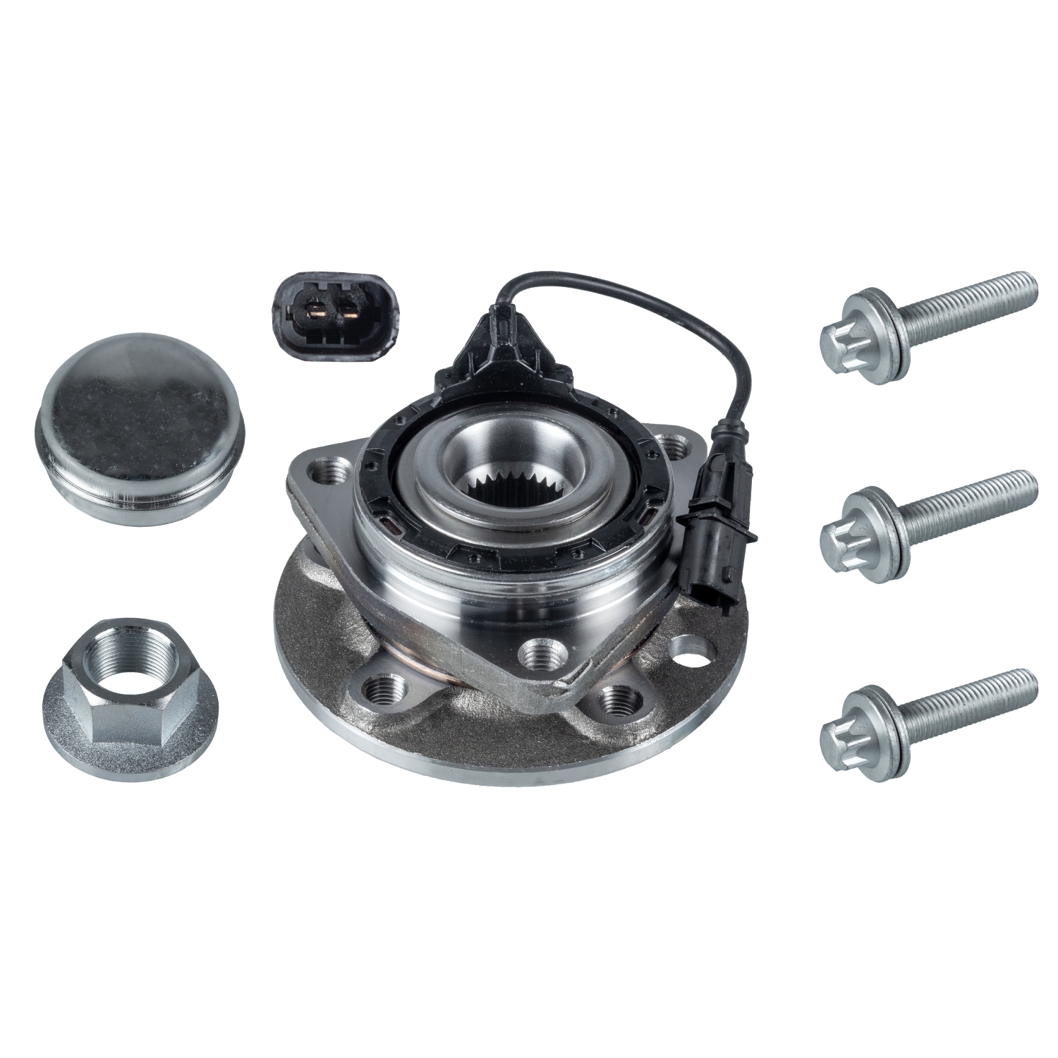 Vauxhall Wheel Bearing Kit - Blue Print - ADA108220