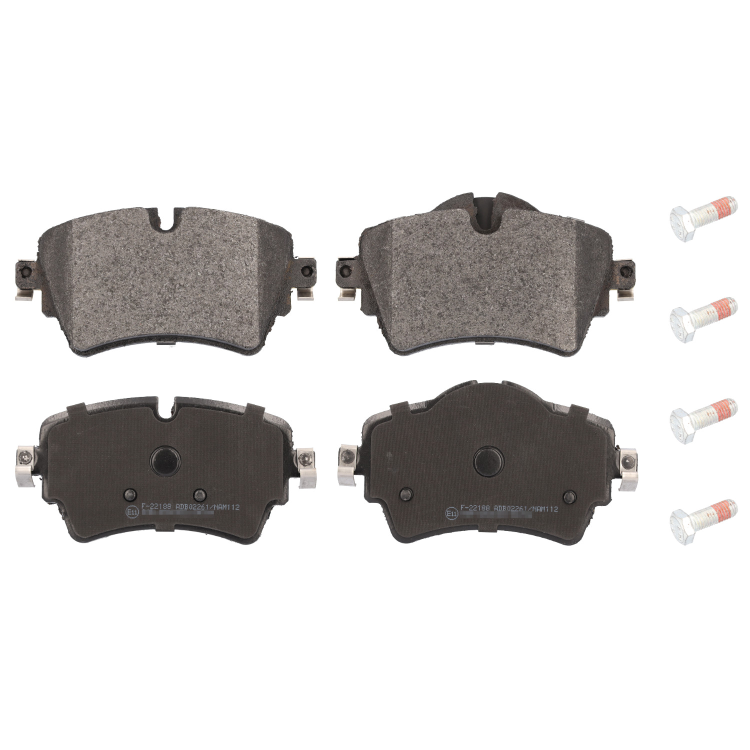 Mini Brake Pad Set - Blue Print - ADB114215
