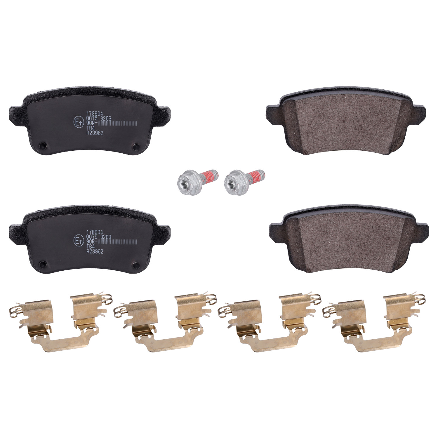 Nissan Brake Pad Set - Blue Print - ADBP420093